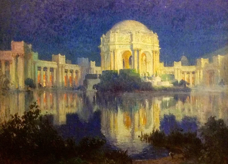 1856-Colin Campbell Cooper - Palazzo delle Belle Arti, San Francisco